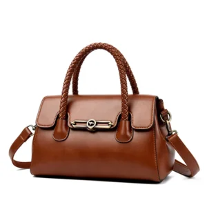 Women’s PU Frame Shoulder Bag